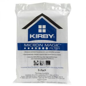 Kirby Micron Magic Filter tolmukotid (6 tükki)